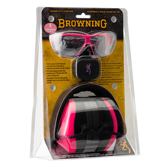 BRO RANGE KIT FOR HER PINK MUFFS PLUGS GLASSES - Sale